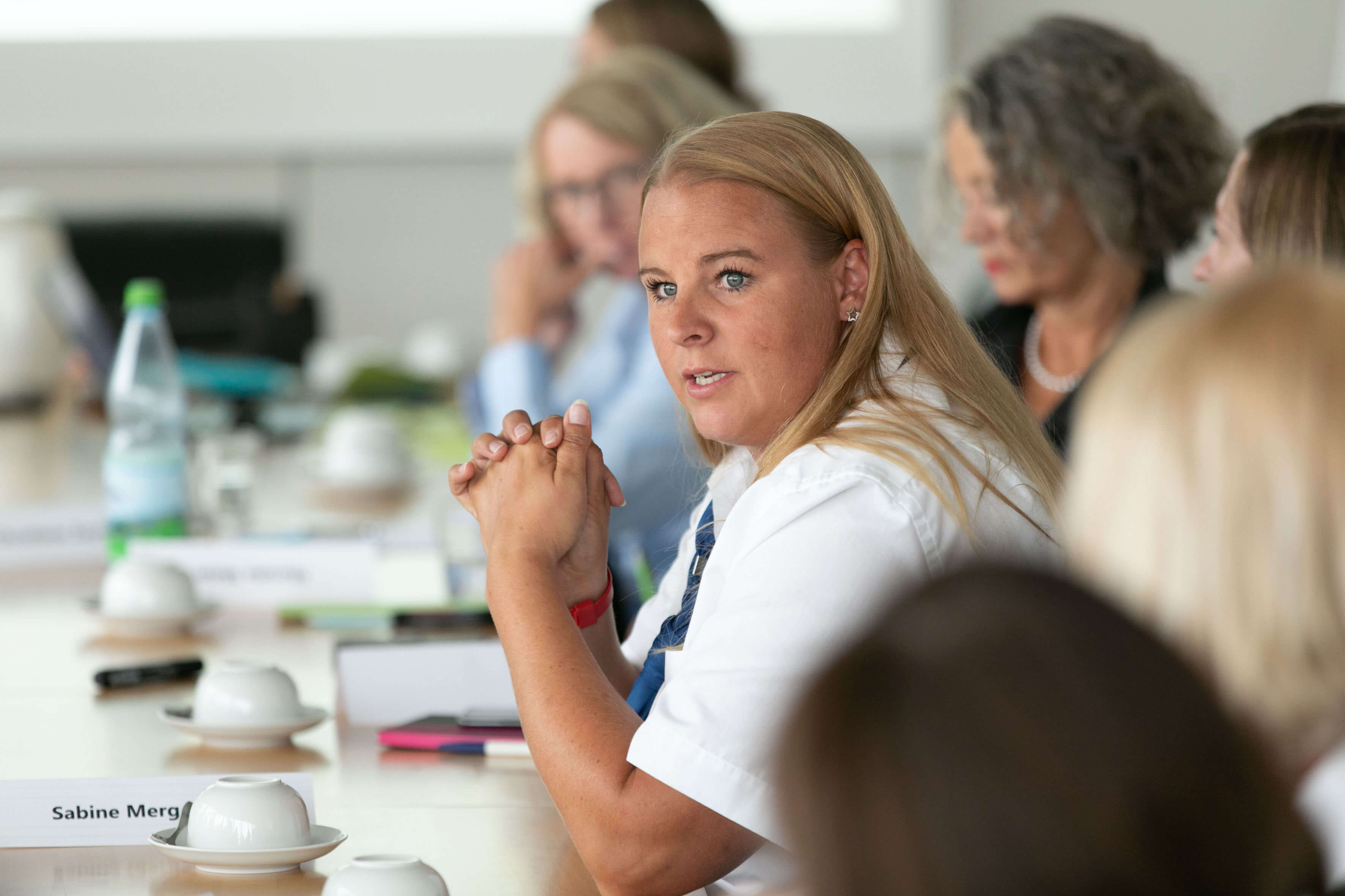 Sabine Mergenmeier erzählt von ihren Erfahrungen. 