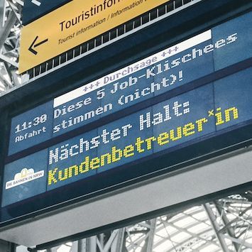 Durchsage: 5 Klischees über Kundenbetreuer*innen