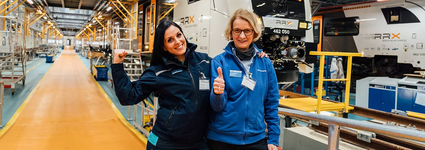 Schwere Maschinen und Frauenpower