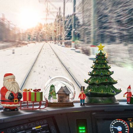 Weihnachten: So arbeiten Lokführer
